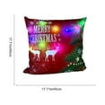 thumbnail image 3 of Hometravel Christmas LED Pillows with Lights, Flashing and Steady Two Mode Switching, Printed Sofa Cushions with Battery Operated LED Effects, 3 of 6