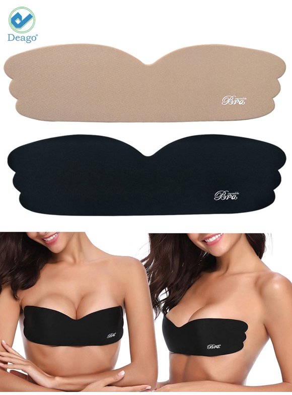 Adhesive Push Up Bra Cups