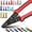 Red, variant on Orange Wire Crimping tool Wire ,stripper and cutterfor insulated/Bare/Heat Shrink connectors(22-10 AWG) Multifunctional stripping crimping pliers Wire stripper and crimping tool