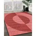 thumbnail image 2 of Ahgly Company Indoor Rectangle Patterned Ferrari Red Area Rugs, 7' x 10', 2 of 6