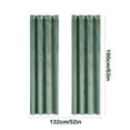 thumbnail image 2 of Velvet Curtains, Thermal Insulated Long Drapes for Bedroom and Living Room, Noise Reducing, Darkening Grommet Window Treatments for Home Decor, 2 of 6