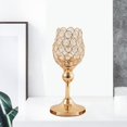 thumbnail image 3 of 2 Uds Candelabros Decorativos Candelabros Adornos coración Colco Portavelas de cristal, 3 of 7