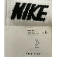 thumbnail image 3 of Nike Kids 6-Pack Everyday Cushioned Crew Socks White/Black 'NIKE' Logo Sz XS (10C-3Y), 3 of 4