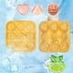 thumbnail image 5 of Xihbxyly Molde de Hielo Rose, Bandeja Flexible de Silicona de 9 Cavidades, Diseño de Fácil Liberación para Cubitos de Hielo, Apto para Lavavajillas para Una Limpieza Rápida, Perfecto para Cócteles y, 5 of 6