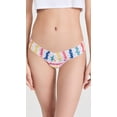 thumbnail image 3 of Tanga pañuelo de encaje ondulado de talle bajo para mujer, 3 of 3