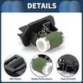 thumbnail image 4 of Resistor del motor del soplador HVAC Unique Bargains No.1355607080 para Jumper Box para Peugeot Boxer Box, 4 of 6