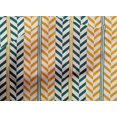 thumbnail image 4 of oneOone Coton Imprimé Géométrique à Rayures et à Chevrons 56 Pouces de Large, 4 of 4