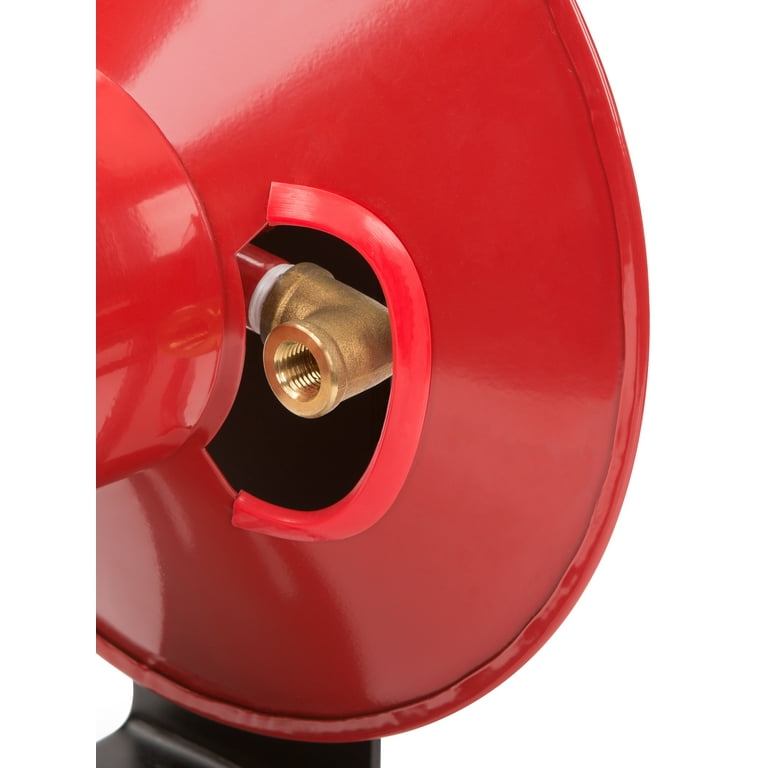 TEKTON Hand Crank Air Hose Reel 100 ft. Capacity 4687