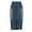 Light Blue#3, variant on Long Skirts for Women LEBONYARD Midi Skirt with Pleats,Women Fashion High Waist Ripped Destroyed Bodycon Street Style Skirt Blue S