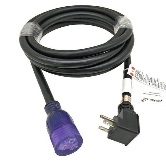 Parkworld 65276 NEMA 5-20 Extension Cord 5-20P to 5-20R (T Blade Female Also for 5-15R Adapter) 125V, 20A, 2500W (16FT)