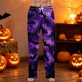 thumbnail image 2 of Satingcolo Funny Men's Lounge Pants Halloween Pjs Bottoms,Mens Pajama Pants lightweight Men's Drawstring Bottoms Sleepwear, 2 of 6