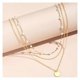 thumbnail image 1 of Women's Geometric Necklace with Pearl Personalized Jewelry Accessories Gift for Birthday Anniversary, 1 of 5