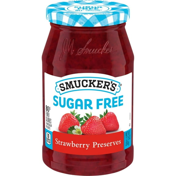 Smucker's Sugar Free Strawberry Preserves, 12.75 oz