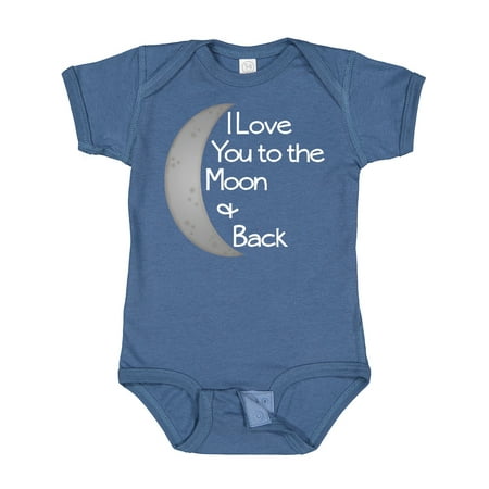 

Inktastic I Love You to the Moon & Back. Boys or Girls Baby Bodysuit