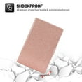 thumbnail image 5 of Dteck Lenovo Tab M10 HD 2nd Gen Case 10.1 Inch 2020 (Model: TB-X306F TB-X306X), Glitter PU Leather Stand Protective Folio Case Auto Wake Sleep Smart Cover for Lenovo Tab M10 HD 10.1" , Rosegold, 5 of 5