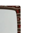 thumbnail image 3 of Ambesonne Tribal Fitted Sheet, Ikat Style, Queen Size, Black Ruby White, 3 of 3