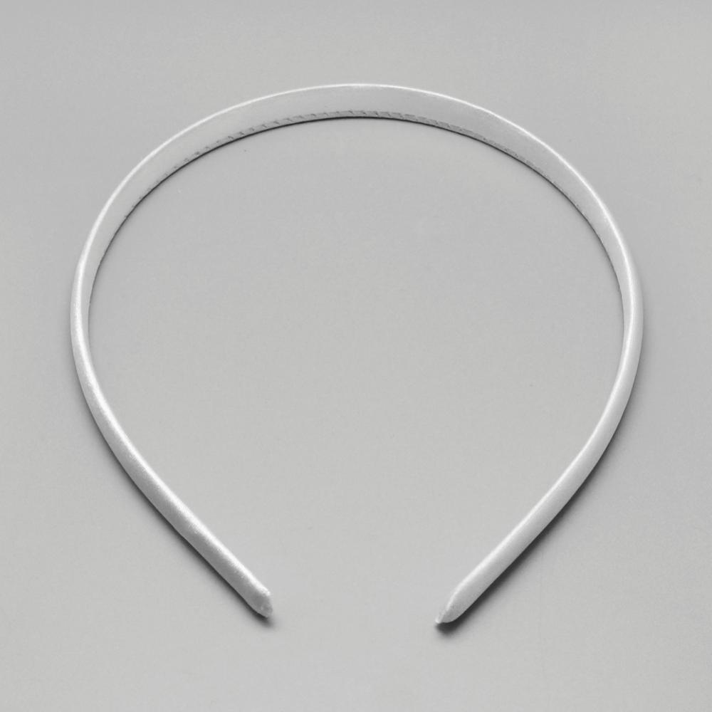 100pcs Plain Plastic Hair Band Findings No Teeth Covered with Cloth Mixed color 120mm 9.5mm