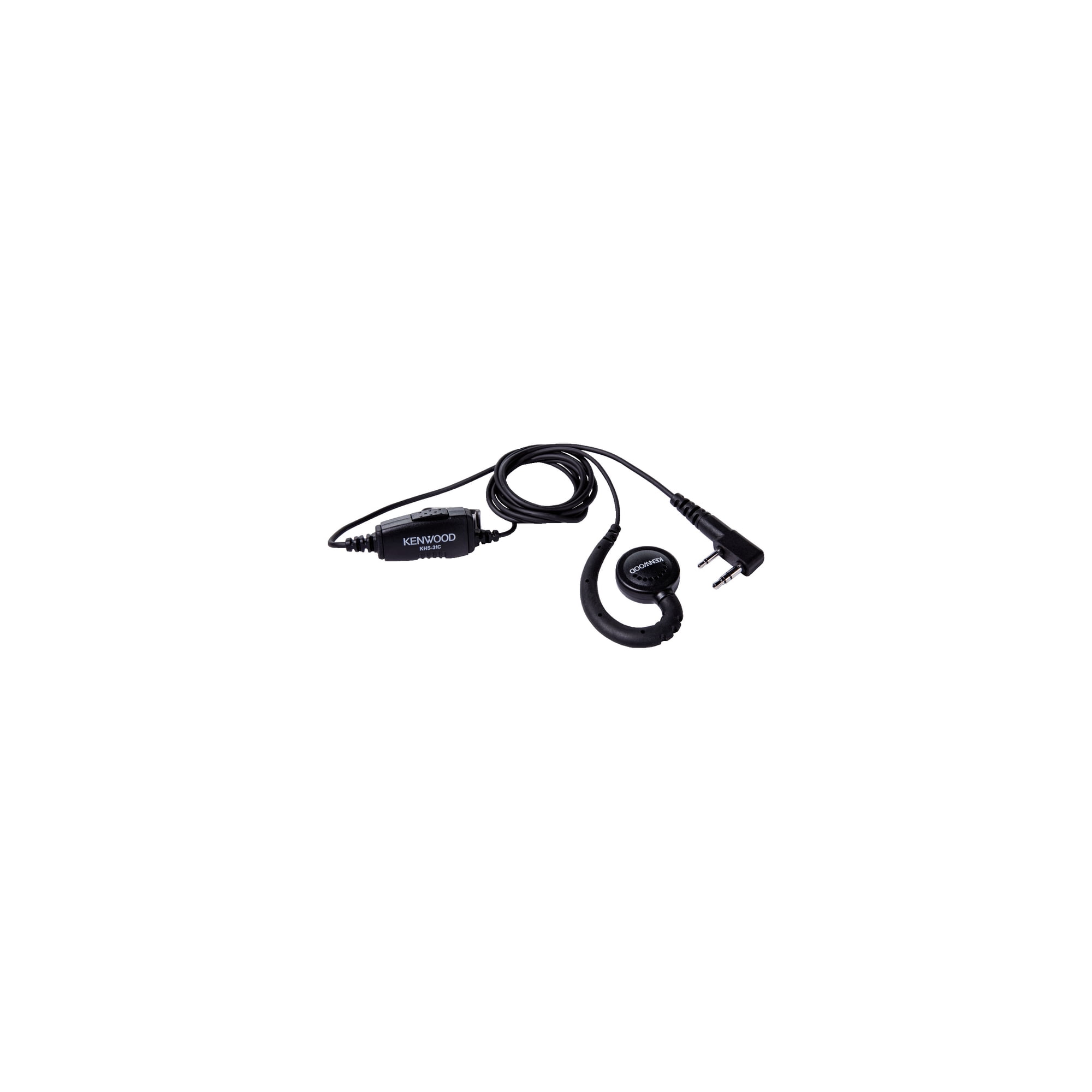 HDR Communications / Kenwood Two-Way Radios Kenwood C-Ring 2-Way Radio Headset with Clip-On Microphone - Pack of 4