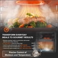 thumbnail image 2 of Horno de vapor Nuwave Combi 16Qt, todo en uno, de acero inoxidable, 2 of 9