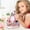 Pink, variant on Preschool Girl Makeup Set, 4+ Years Children's Pretend Game Makeup, Fake Cosmetics Including Lipstick Brushes, Safe Plastic in Portable Bag, Enhances Motor Skills and Creativity, Role Play Toy