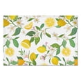 thumbnail image 7 of 4 Pieces Place Mat Linen Durable Table Mats Lemon Cute Summer Fruits Placemats for Party Kitchen Dining Decoration, 7 of 7