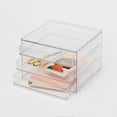 thumbnail image 4 of All Purpose 3 Drawer Storage Clear - Acrylic Utility Bins, Universal Storage, 4 of 5