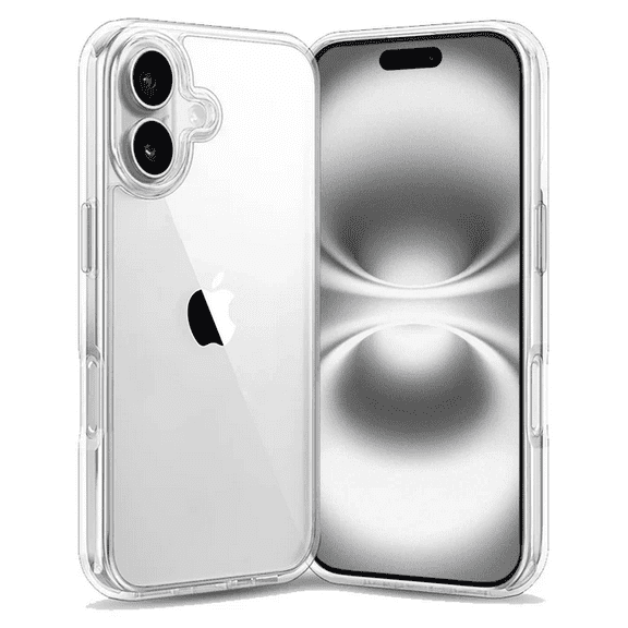 Entronix Heavy Duty Clear Phone Case Designed for iPhone 17