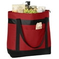 thumbnail image 6 of Yellow Rooster Female Large Tote Cooler Chili Red/ Black, 6 of 7