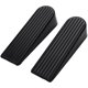 thumbnail image 4 of 8x Cunas de Parada de Puerta， Tapones de Puerta Antirayaduras de Goma para El Hogar Y la Oficina (Negro), 4 of 5
