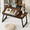 Walnut, variant on HDUTNGISN Bed Desk 22" 5-Level Adjustable Foldable Laptop Desk with Cup Holder-Bed & Couch Table,Black Canary