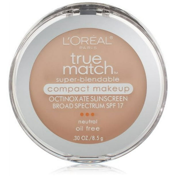 L'Oréal Paris True Match Super-Blendable Maquillage Compact, Classique Ivoire N2