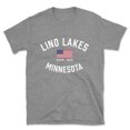 thumbnail image 1 of Lino Lakes Minnesota Patriot Men's Cotton T-Shirt, 1 of 1