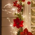 thumbnail image 6 of Wintergreen Lighting 118" Prelit Artificial Climbing Vine, White with Warm White LED Lights for Home Party Wedding Decor, 6 of 7