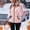 A60 Pink, variant on Fuzzy Fleece Jacket for Women Full Zip Up Stand Collar Outerwear Winter Warm Teddy Bear Coat with Pockets Casual Fluffy Sherpa Sweater Fall Cozy Cardigan