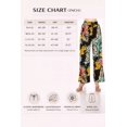 thumbnail image 6 of Women's Printed Drawstring Waist Pants with Side Pockets Casual Relaxed Fit, 6 of 6