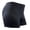 Black, variant on Men's Polyester Solid Square Leg Swimsuit (MS002) - Navy - 32