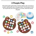 thumbnail image 3 of Geometry Puzzles Board, 2 Players Use Environment Friendly Geometric Shape Matching Game  For Kids Sensory Education, 3 of 8