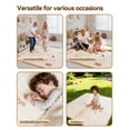 thumbnail image 2 of 0.8" Thick XPE Foam Baby Play Mat - 71x79" Foldable & Reversible Floor Mat, Waterproof & Safe Play Mat for Baby, Ideal PlayMats/Playmat for Babies,Baby Playpen Infants, Kids, Indoor & Outdoor Use, 2 of 9