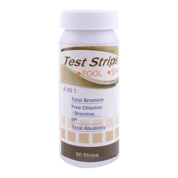 ZOUSSIQI Water Test Strip PH Value Total Hardness Test Strip Pool Test Strip for Aquarium Pond 4 in 1 JU316-61649