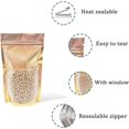 thumbnail image 5 of FERENLI Aluminum Foil Mylar for Zip Bags Lock Plastic Heat Sealable Stand Up Food Storage Bag Coffee Beans Candy Zipper Lock Packing Pouch for Sample Reusable (50, 12x20cm (4.7x7.9 inch)), 5 of 5