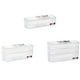 thumbnail image 2 of Caja de almacenamiento de cocina, soporte para huevos, refrigerador de comida marina, caja de mantenimiento fresco, contenedor de alimentos Organizadores de utensilios de cocina 31x12.5x18cm Billuyoard JJ24686-03, 2 of 6