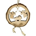 thumbnail image 4 of SDJMa Christmas Tree Ornament, Rustic Wooden Hollow Out Nativity Scene Tree Hanging Ornaments for Xmas Home Holiday Party Decorations, 4 of 9