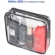 thumbnail image 3 of 3 bolsas de viaje transparentes grandes para artículos de tocador, bolsas de maquillaje de plástico transparente impermeables, bolsas de almacenamiento organizadoras de embalaje transparente, 3 of 5