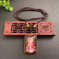 thumbnail image 2 of Tibetan Buddhist Pendant Necklace Ksitigarbha Bodhisattva Amulet Charm Religious Jewelry Unisex Necklace Gift for Men Women, 2 of 5