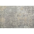 thumbnail image 4 of Jaipur Rugs Chaos Theory By Kavi Hand Knotted Wool & Bamboo Silk Area Rug 2X3 Ashwood Medium Gray, 4 of 5