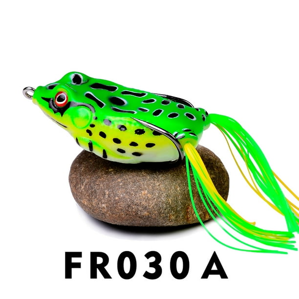 ShenMo 2 Frog Lures, Silicone Frog Fishing Lure, Double Spiral Frog Soft  Lure for Fishing Tackle, Fishing Enthusiasts - Green