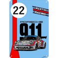 thumbnail image 1 of Chapa Metal 911 Pintura Hierro Rectangular Pared para El Y Bar 30x40cm, 1 of 9