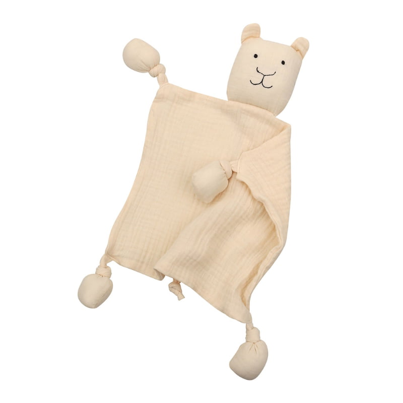Newborn Infant Animal Appease Towel Care Soothing Toy Square Scarf Towel 8C 