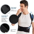 thumbnail image 4 of Back Brace Posture Corrector for Women & Men Back Lumbar Support Shoulder Posture Support for Improve Posture & Back Pain Relief, 4 of 8