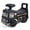 Black, variant on JoyStone Toddler Police Ride-On Car, Foot-to-Floor Push Car with Music & Sound Effects, Under Seat Storage, Indoor Outdoor Riding Toy for Kids, Black